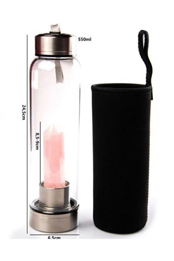 Reiki Doğaltaş Su Matarası