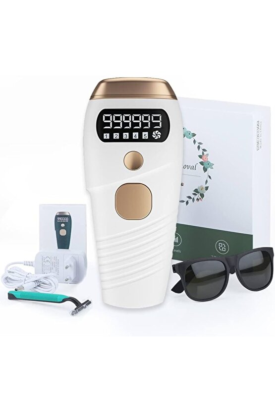 OTOMATİK VE MANUEL KULLANIM IPL LAZER EPİLASYON CİHAZI 999.999 FLASH ATIM TÜM VÜCUT EPİLATÖR ALETİ