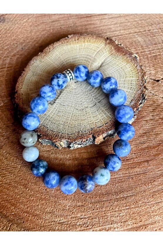 Mavi Kuars Doğaltaş Bileklik