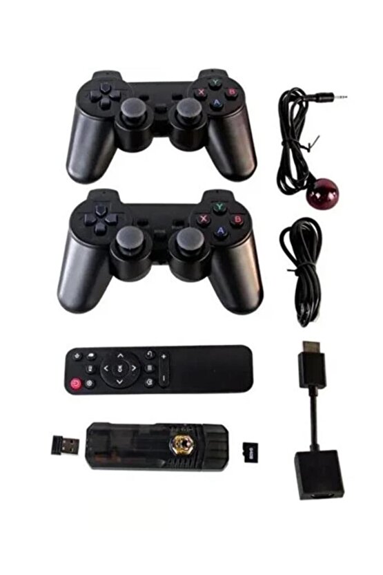 GC-06 5g 8K Ultra Hd 64 GB Tv Box + Game Box Android Tv + Oyun Konsolu Atari 2 in1