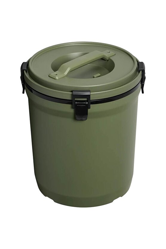 Fast Flow 7,5 L Su Termosu | Çift Katmanlı İzolasyon & Kolay Temizlenen Musluk - Haki