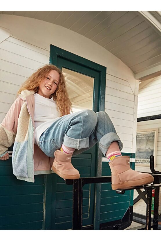 943.F25K.503 Pak Filet Camel Çocuk Bot