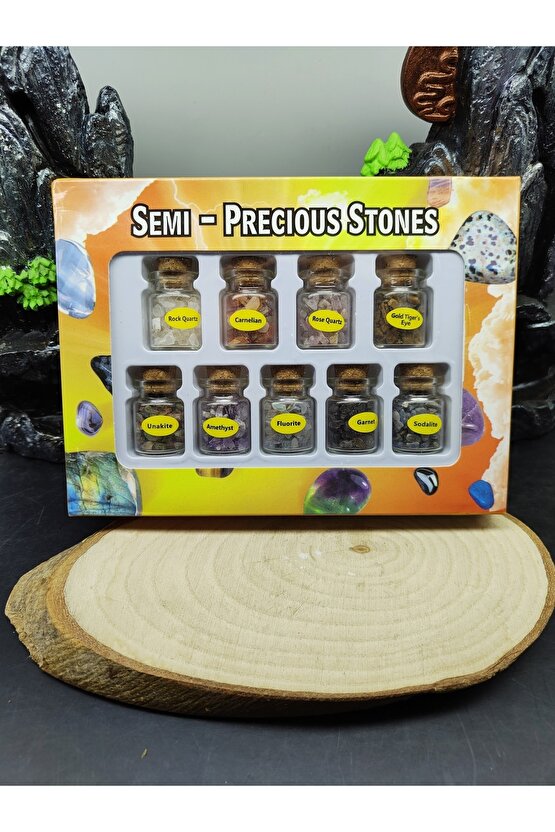 Kırık Doğal Taş Tüp Seti (sertifikalı)