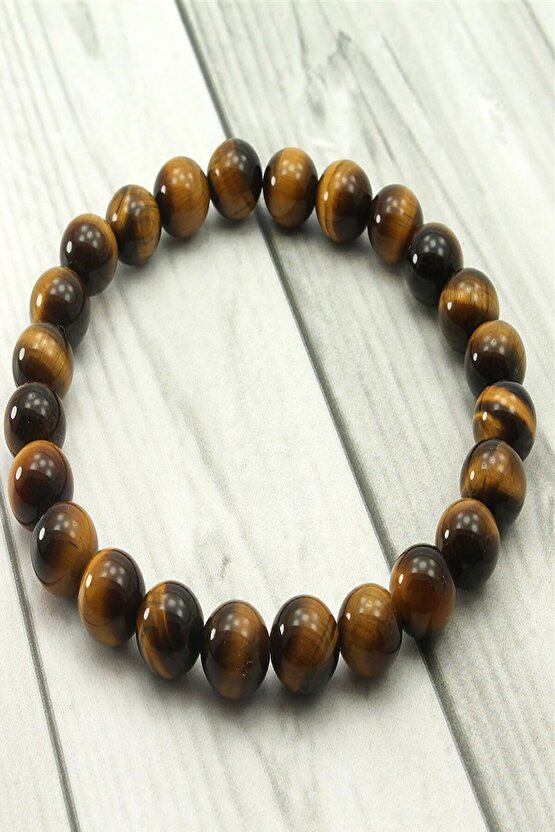 Kaplan Gözü Doğal Taş Bileklik