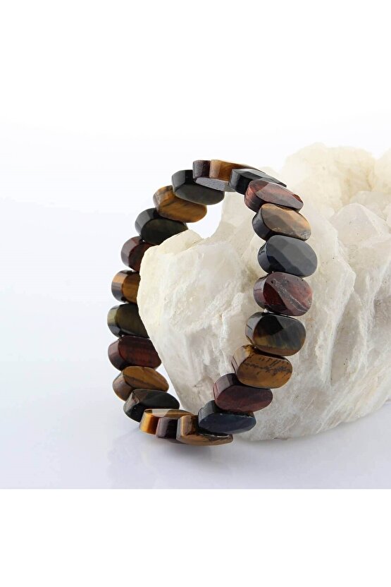 Doğal Taş Kaplan Gözü Doğal Taş Bileklik