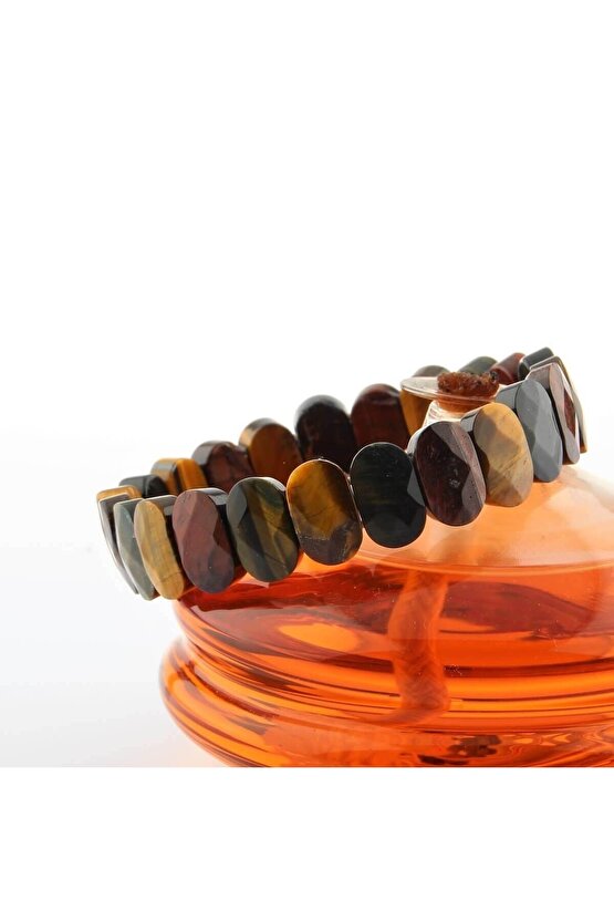 Doğal Taş Kaplan Gözü Doğal Taş Bileklik