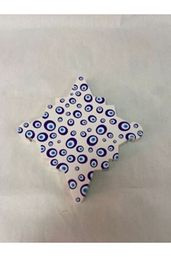 Nazar Boncuklu Karton Lokum Kutusu 50 Adet