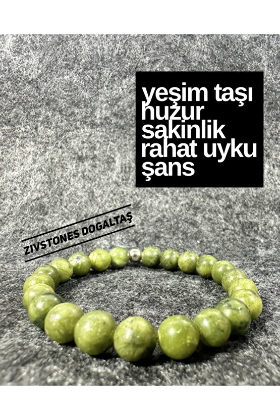 Yeşim taşı bileklik