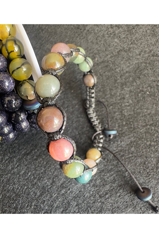 Doğaltaş bileklik (Yosunlu Akik)