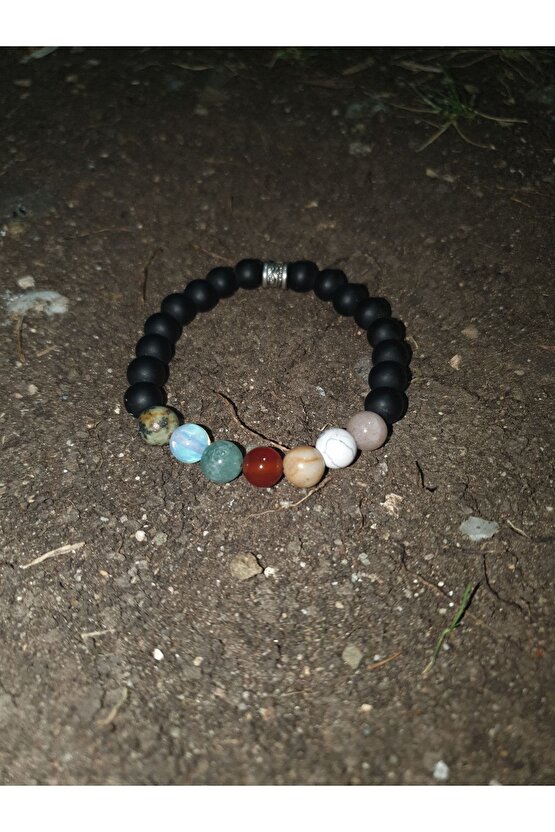 Çakra Bilekliği 8mm Doğal Taş