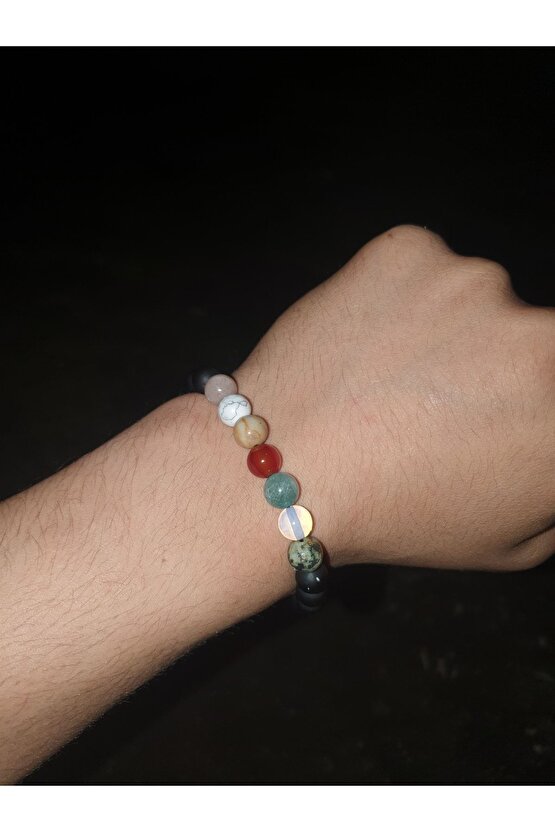 Çakra Bilekliği 8mm Doğal Taş