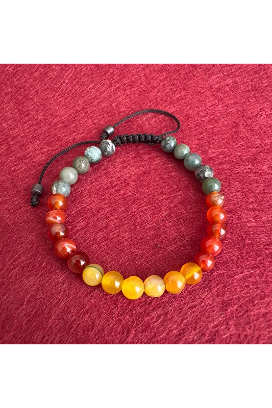 Akil taşı örme bileklik