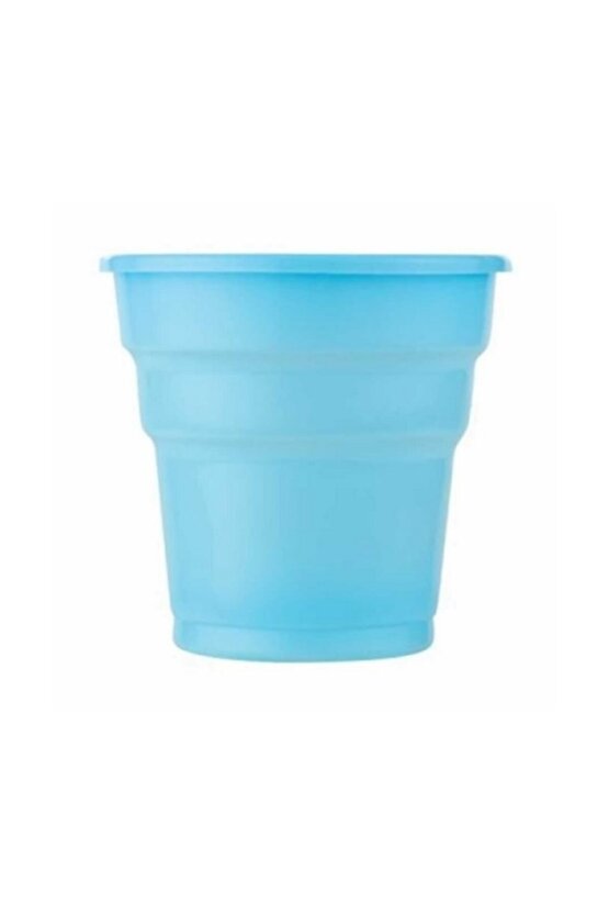 Plastik Bardak Kullan At 25 Adet (1 Paket) Renk Mavi