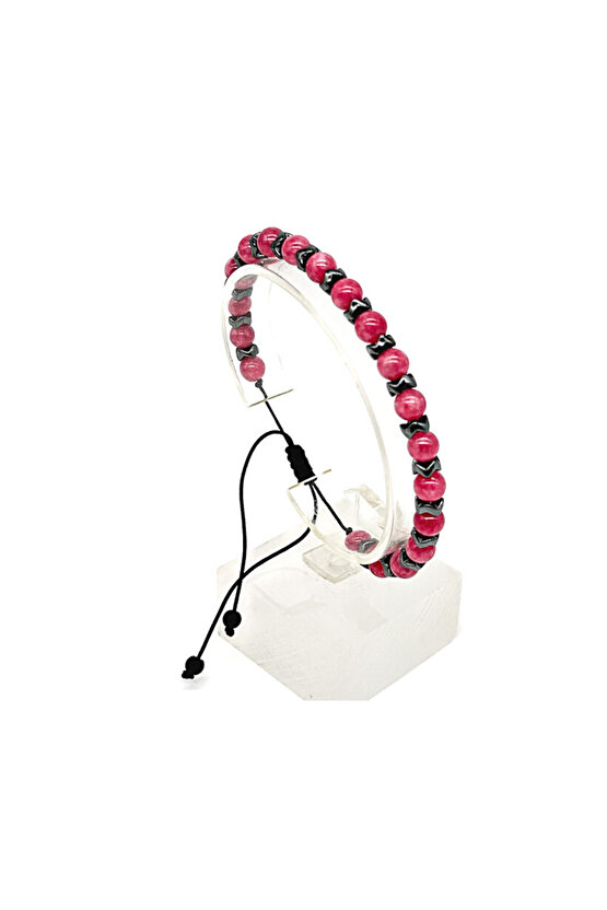 Rodonit Ve Hematit Bileklik