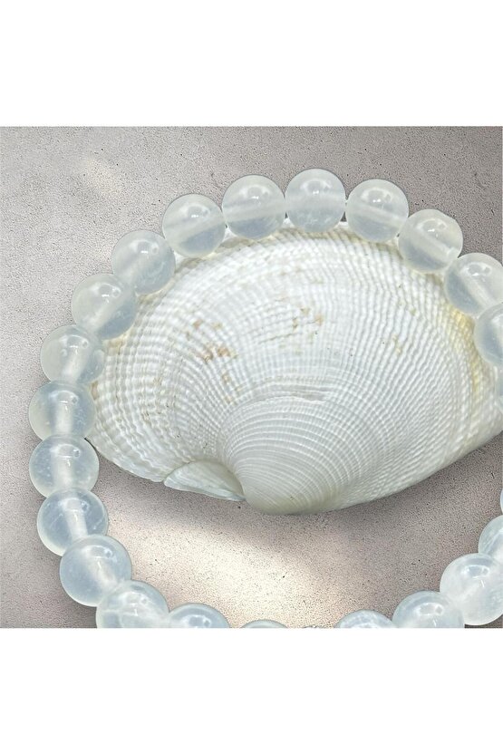 Sertifikalı Selenit Doğaltaş Bileklik