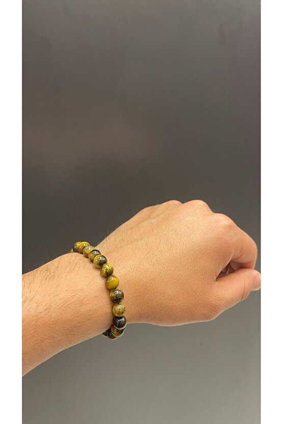 AuraStone Kaplangözü 8mm Doğaltaş Bileklik