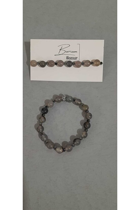 LABRADORİT TAŞI DOĞALTAŞ BİLEKLİK