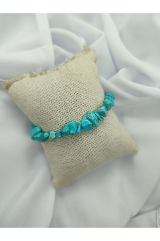 Turkuaz (firuze) Doğal Taş Bileklik