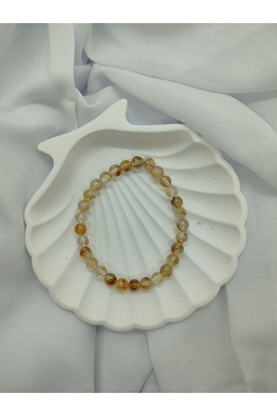 Sitrin Doğal Taş Bileklik