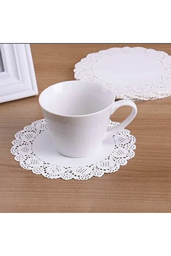 Kağıt Kullan At Dantel Bardak Alttığı - 100’lü