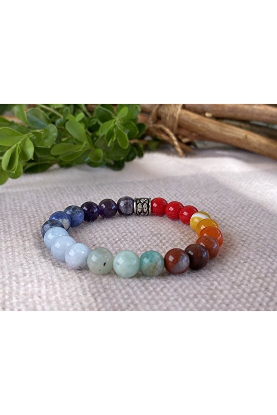 Çakra Bilekliği Doğal Taş