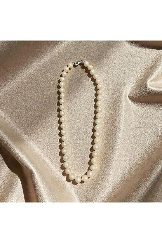 AuraStone Akua İnci Doğal Taş 10mm Kolye