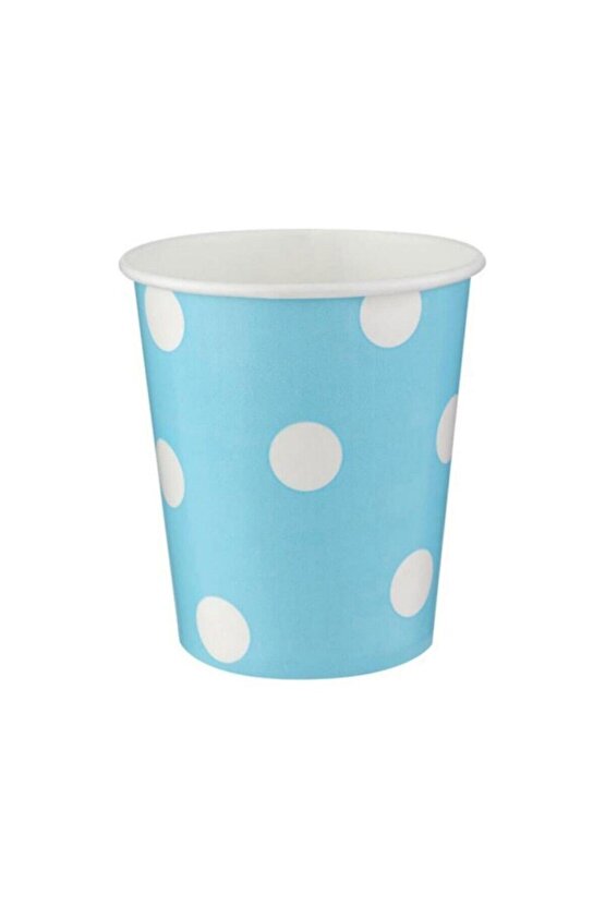 8 Oz Kağıt Bardak 8li Renkli