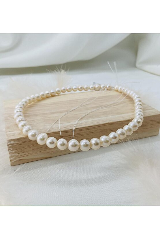 Barok İNCİ 8-9 MM DOĞAL TAŞ DİZİ