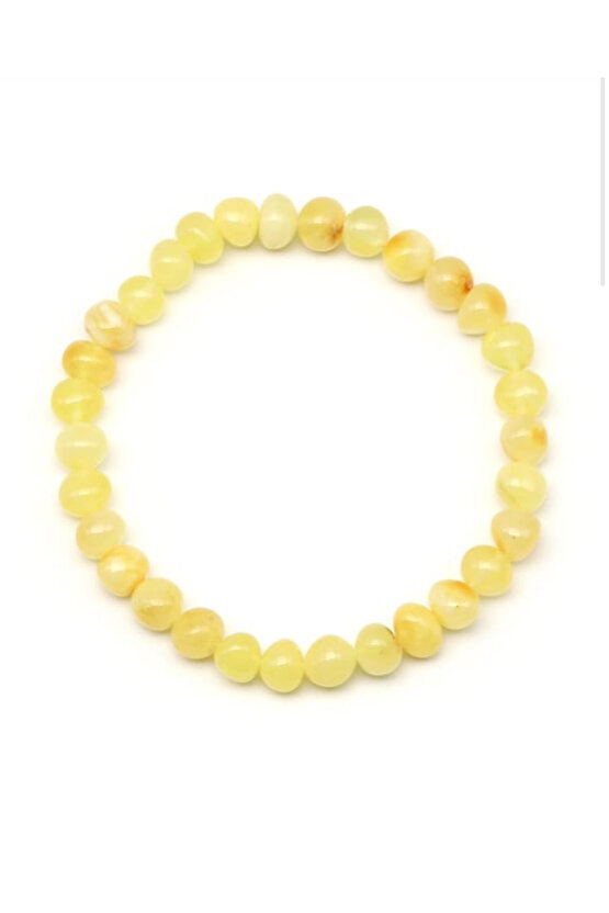 Orijinal Damla Kehribar Yetişkin Bileklik 18 cm