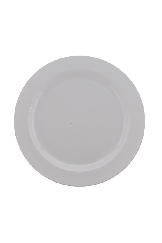 Myebi Mika Tabak 19 cm 10 Adet Beyaz