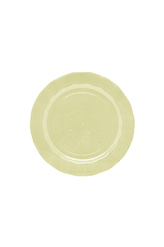 Simli Gold Mika Lüks Plastik Tabak 26 cm 6 Adet