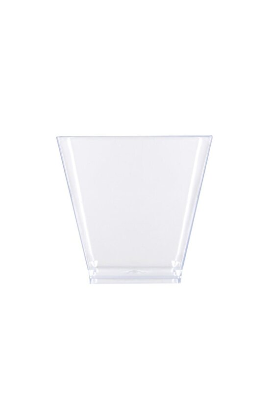 Şeffaf Kase Kübik Orta Boy 120cc 25li