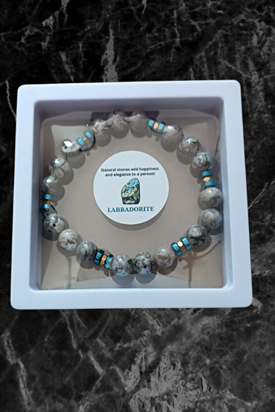 Labradorit Taşı Bileklik Yararları Açıklamada