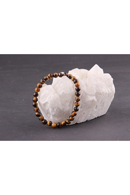 Kaplan Gözü Doğal Taş Bileklik