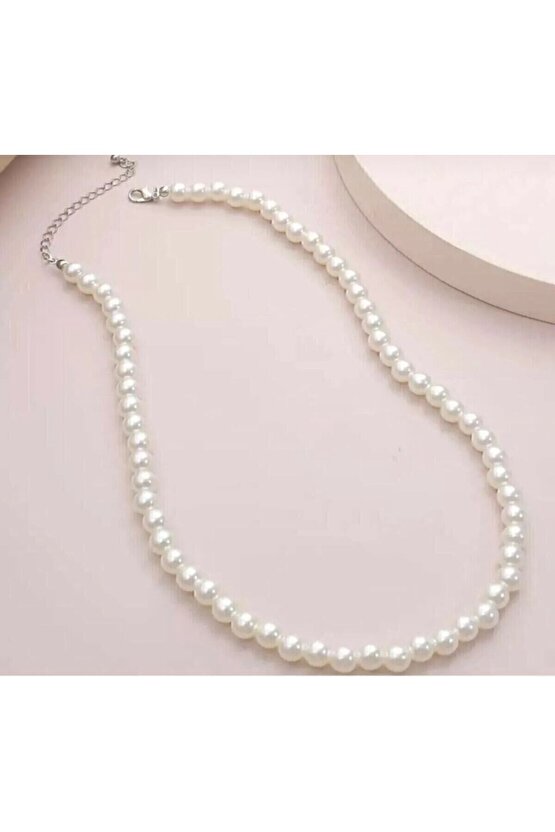 Kadın İnci Kolye 45 cm