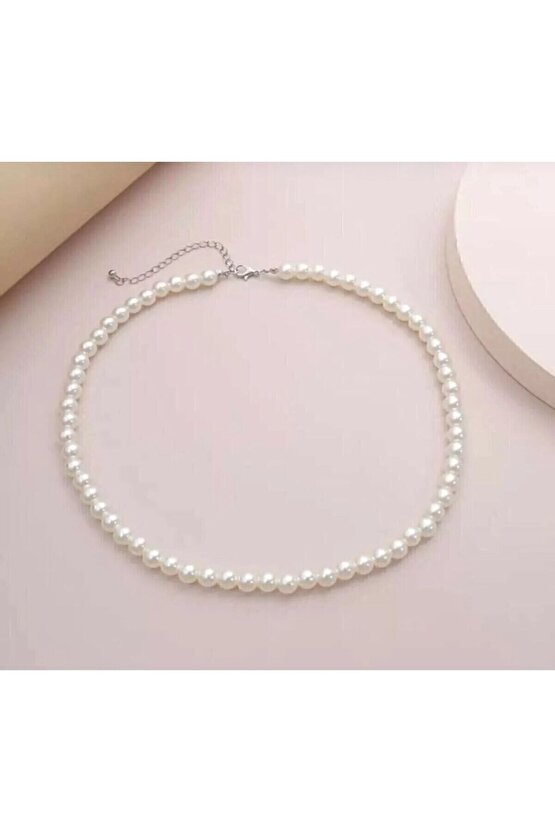 Kadın İnci Kolye 45 cm
