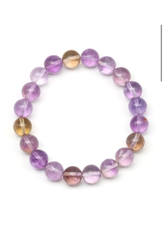 Ametrin Taşı Bileklik 10 mm