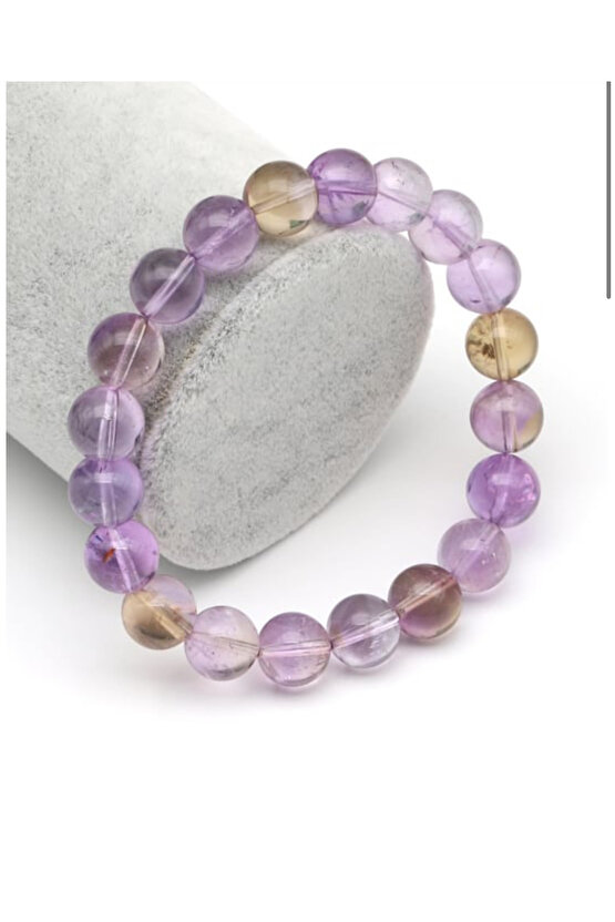 Ametrin Taşı Bileklik 10 mm