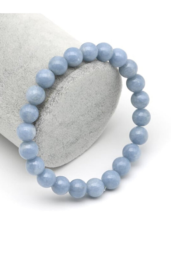 Anjelit Melek Taşı Bileklik 8 mm