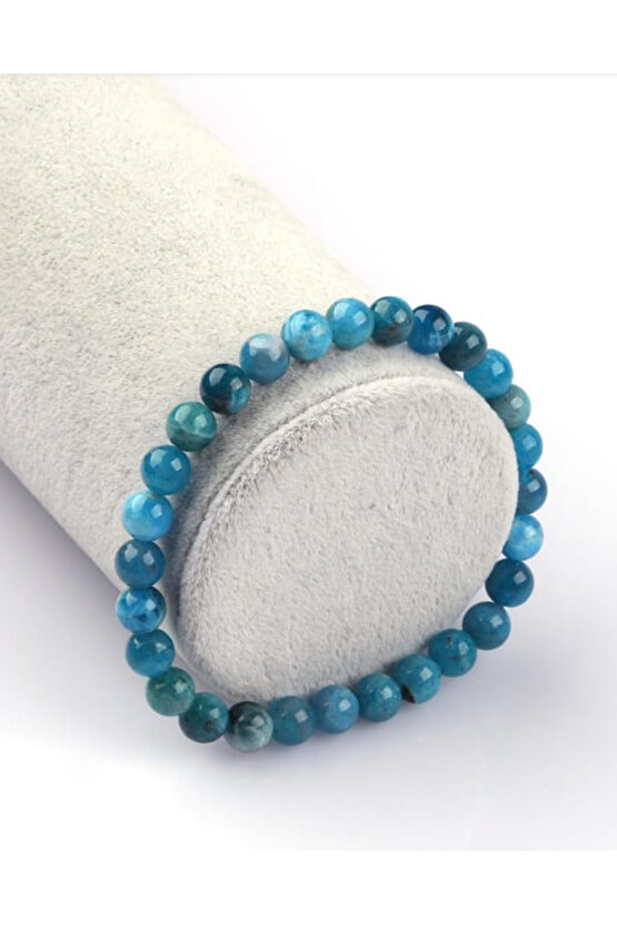 Apatit Doğal Taş Bileklik 6 mm