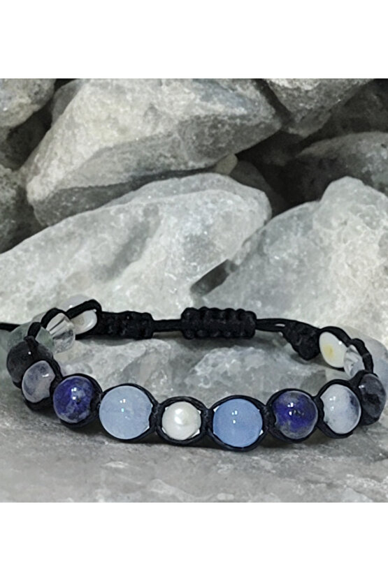 Doğaltaş Örgü Bileklik Vertigo