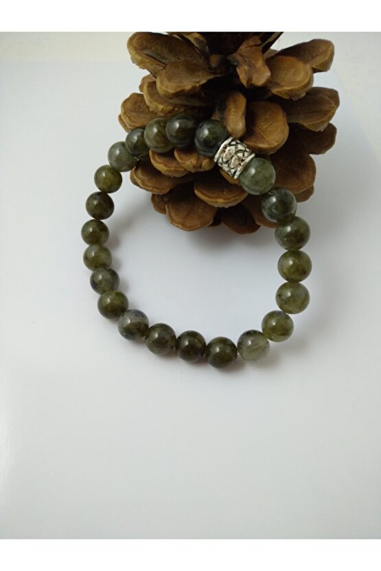 Labradorit Taşı Bileklik Doğaltaş Unisex Bileklik