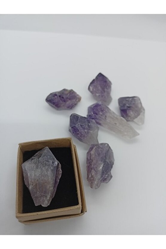 Parça Ametist Taşı  Ham Doğaltaş Biblo (20-30 Gr) Adet Fiyatıdır.