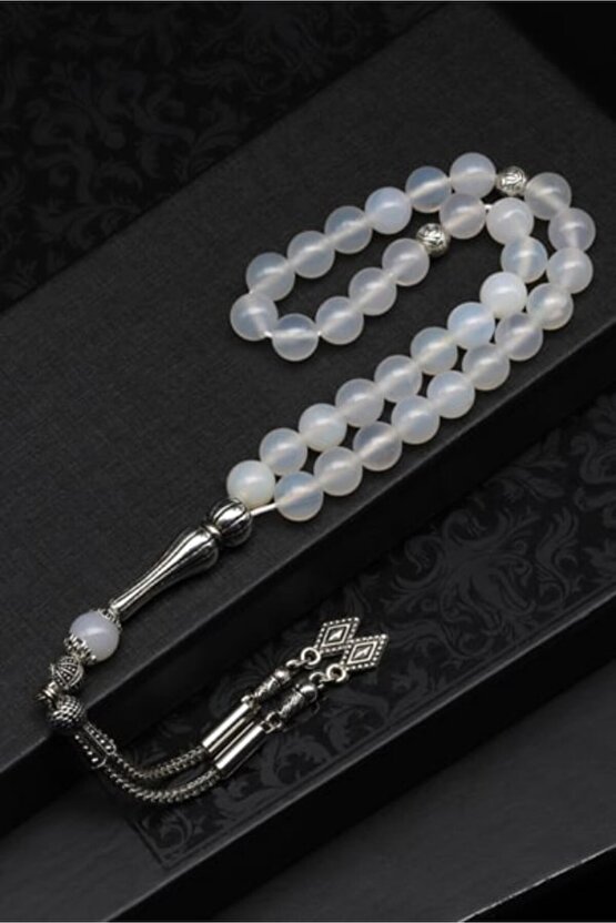 Akik 8 mm Tesbih – Koruma ve Enerji Dolu Doğal Taş sertifikalı 100%100