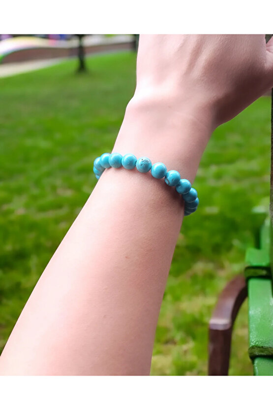 Turkuaz Taşı Bileklik 8 mm
