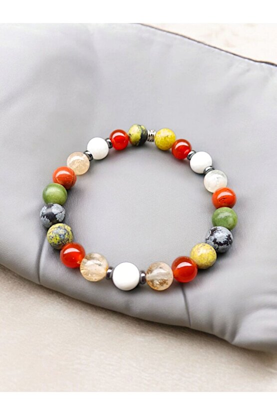 Doğal Taş Başak Burcu Bilekliği