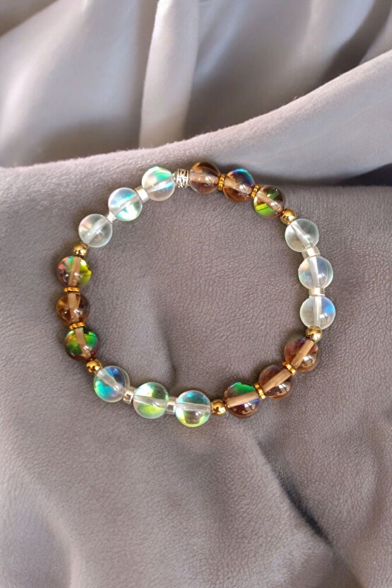 Doğal Taş Termal Kuvars Bileklik