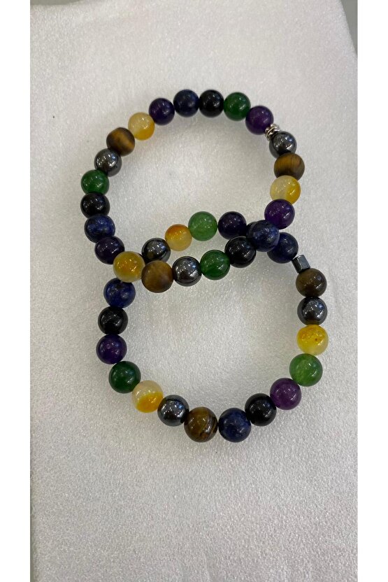 Öğrenci Başarı Bilekliği - Gerçek Doğal Taş