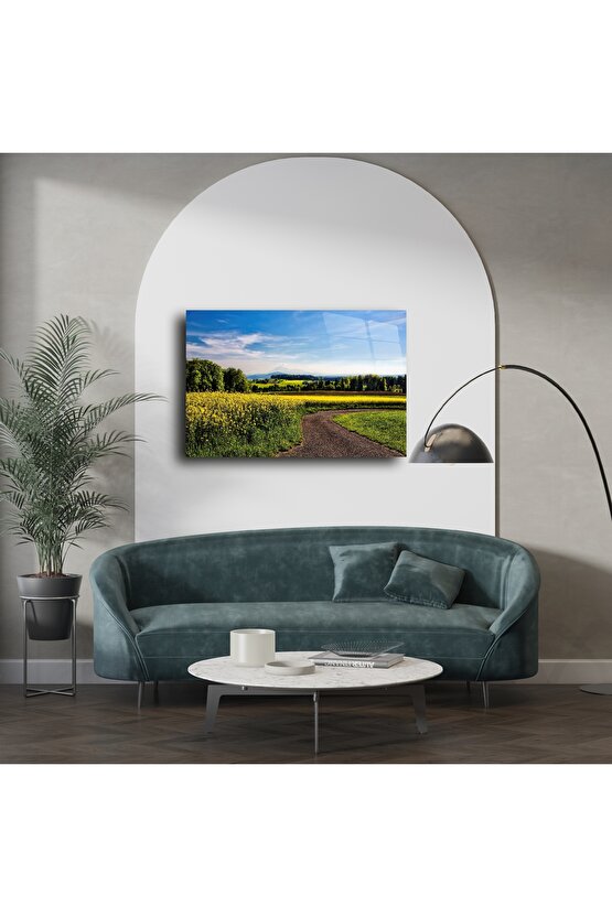 Doğa Manzaralı Cam Tablo