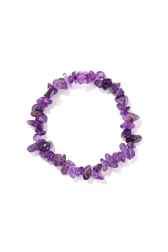 AMETİST KIRIKTAŞ BİLEKLİK